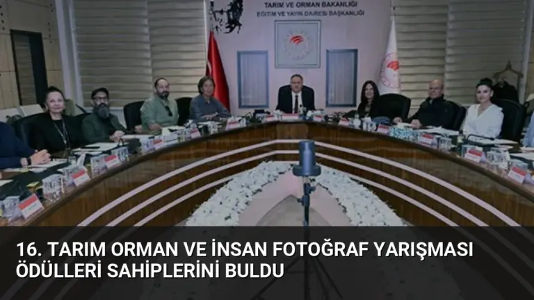 16. Tarım Orman ve İnsan Fotoğraf Yarışması Ödülleri Sahiplerini Buldu