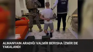 Almanyaın Aradığı Valmir Berısha İzmirde Yakalandı