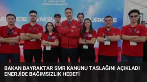 Bakan Bayraktar SMR Kanunu Taslağını Açıkladı Enerjide Bağımsızlık Hedefi