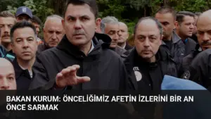 Bakan Kurum: Önceliğimiz Afetin İzlerini Bir An Önce Sarmak