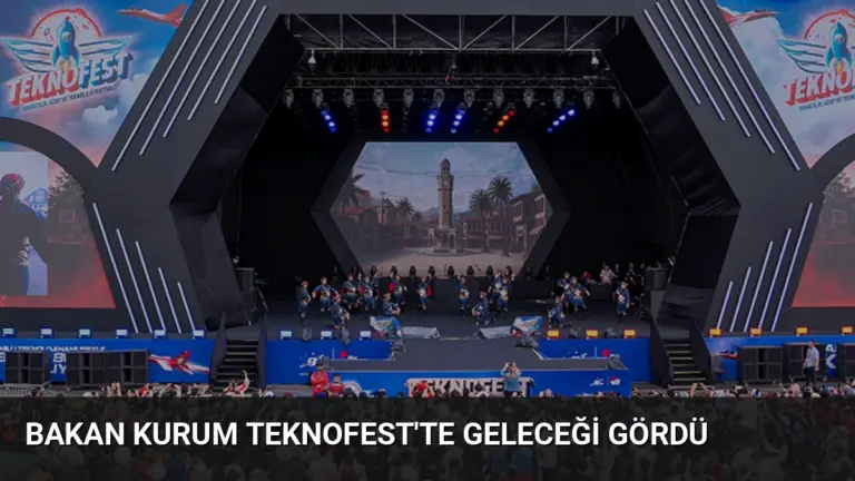 Bakan Kurum Teknofest’te Geleceği Gördü