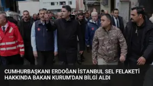 Cumhurbaşkanı Erdoğan İstanbul Sel Felaketi Hakkında Bakan Kurum’dan Bilgi Aldı
