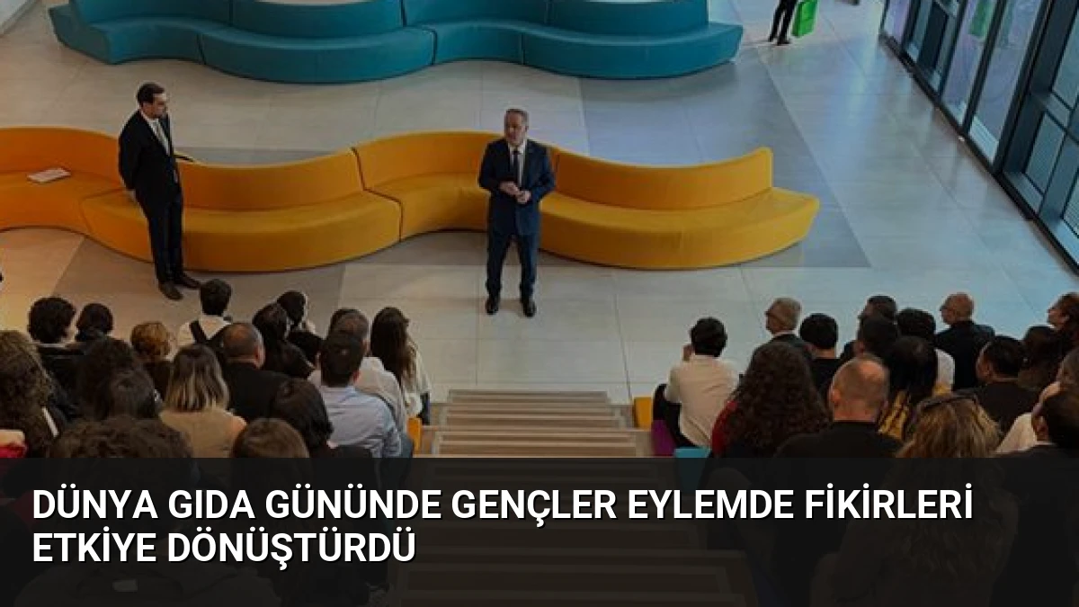 Dünya Gıda Gününde Gençler Eylemde Fikirleri Etkiye Dönüştürdü