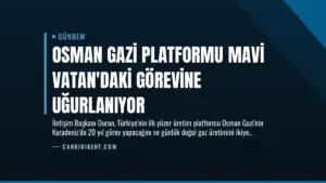 Osman Gazi Platformu Mavi Vatan’daki Görevine Uğurlanıyor